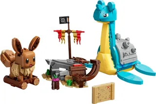 LEGO 72162-1 Eevee and Lapras's Treasure Hunt — 623 pieces, Pokémon theme