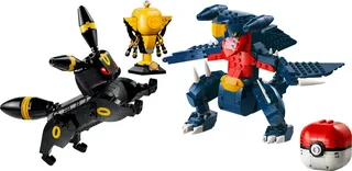 LEGO 72165-1 Umbreon vs. Garchomp Championship Battle — 831 pieces, Pokémon theme
