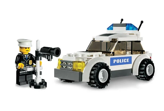 Police Car (Black Sticker Version) - View 2