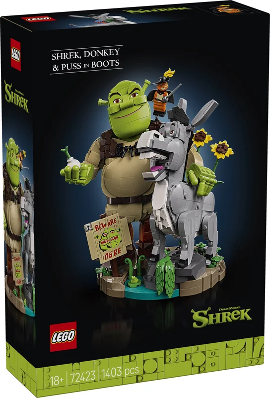 Shrek, Donkey & Puss in Boots - View 2