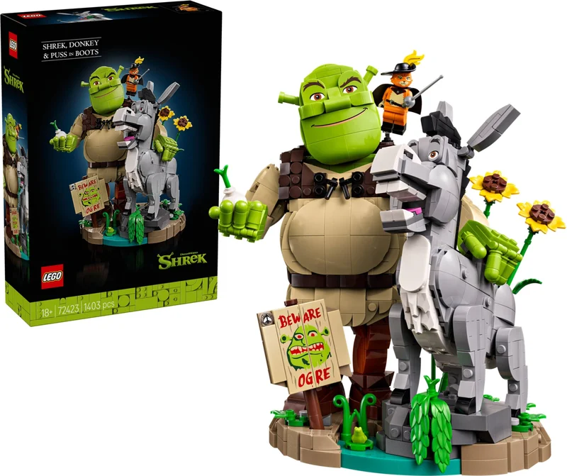 Shrek, Donkey & Puss in Boots - View 4