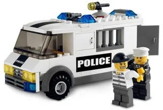 LEGO 7245-1 Prisoner Transport, Black Logo — 100 pieces, City theme