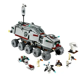 LEGO 7261-1 Clone Turbo Tank [Light-Up Mace Windu] — 810 pieces, Star Wars theme