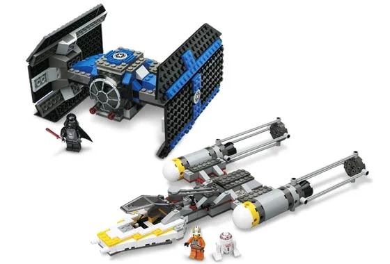 TIE Fighter and Y-wing - View 2