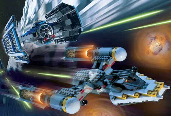 TIE Fighter and Y-wing - View 4