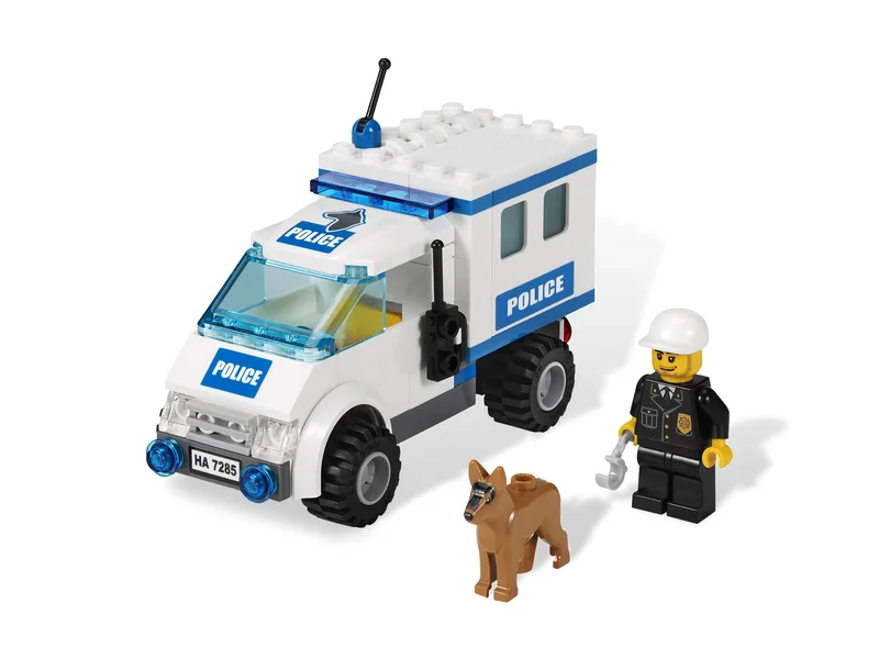 Police Dog Unit - LEGO Set 7285-1 - 2011