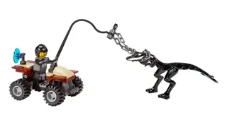 LEGO 7294-1 Dino Tracker ATV — 39 pieces, released 2005