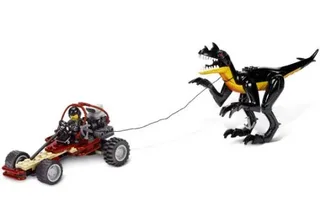 LEGO 7295-1 Dino Buggy Chaser — 83 pieces, released 2005