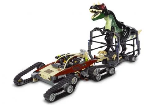 LEGO 7297-1 Dino Track Transport — 366 pieces, Dino Attack / Dino 2010 theme