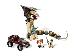 LEGO 7325-1 Cursed Cobra Statue — 213 pieces, Pharaoh's Quest theme