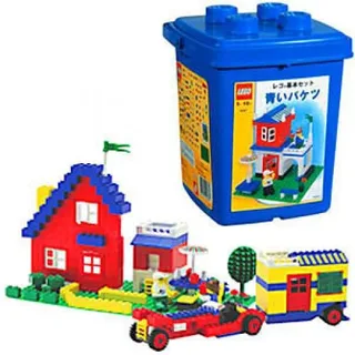 LEGO 7335-1 Foundation Set - Blue Bucket — 468 pieces, Make & Create theme