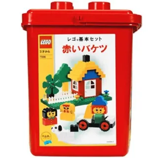 LEGO 7336-1 Foundation Set - Red Bucket — 427 pieces, Make & Create theme