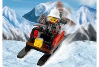 LEGO 7423-2 Mountain Sleigh (Kabaya Promotional) — 30 pieces, Adventurers theme