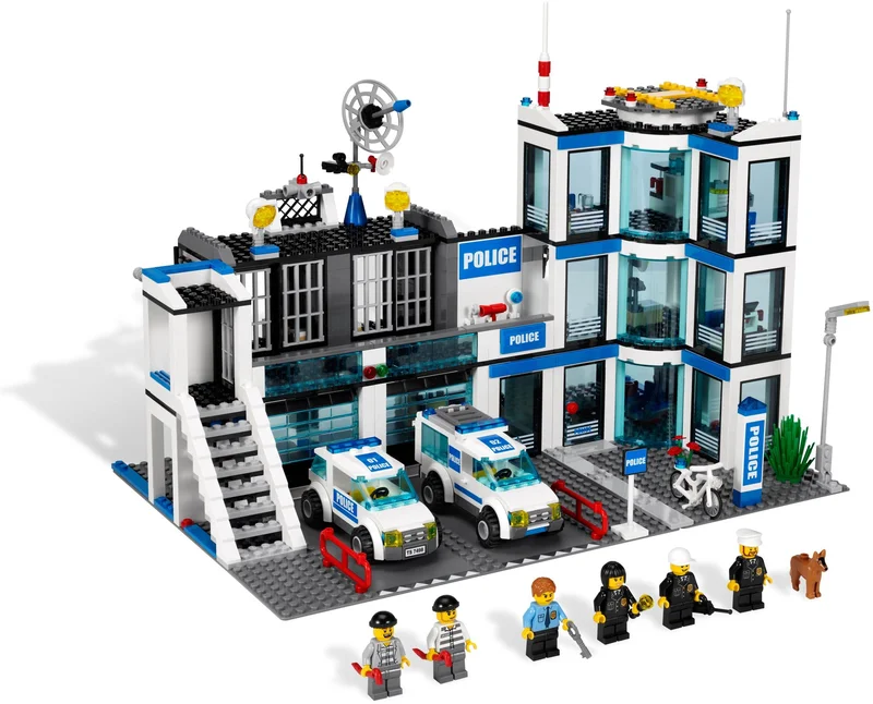 Police Station - LEGO Set 7498-1 - 2011