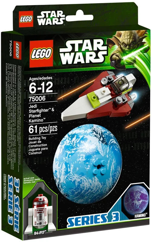 Jedi Starfighter & Planet Kamino - View 2