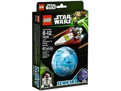 Jedi Starfighter & Planet Kamino - View 2