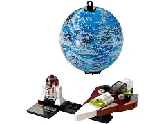 Jedi Starfighter & Planet Kamino - View 7