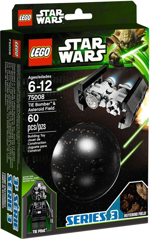 TIE Bomber & Asteroid Field - View 2