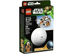 Snowspeeder & Planet Hoth - View 2