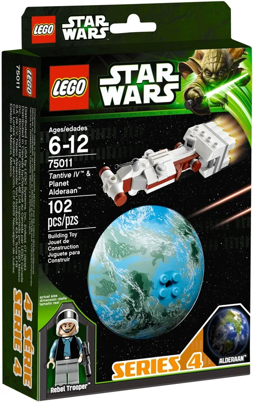Tantive IV & Planet Alderaan - View 2
