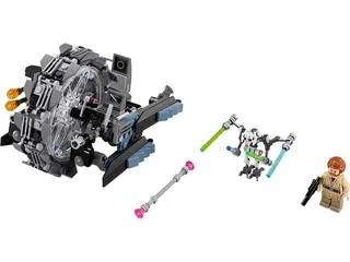 LEGO 75040-1 General Grievous' Wheel Bike — 261 pieces, released 2014