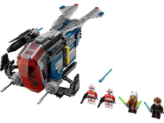 LEGO 75046-1 Coruscant Police Gunship — 481 pieces, released 2014