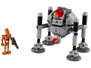 LEGO 75077-1 Homing Spider Droid — 102 pieces, released 2015