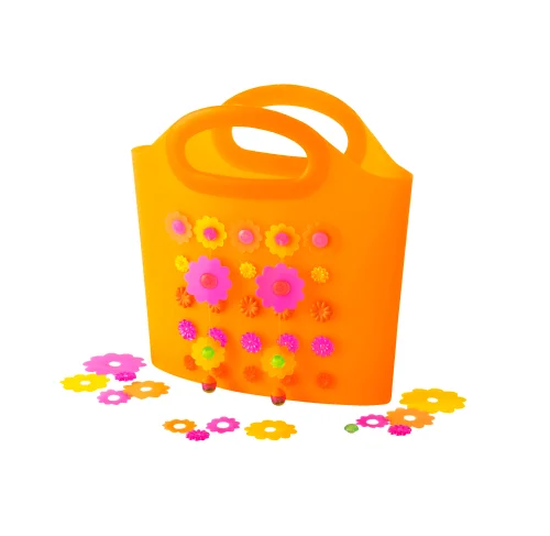 LEGO 7511-1 Trendy Tote Tangerine — 94 pieces, Clikits theme