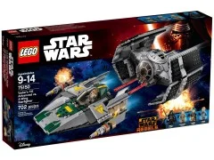 Vader's TIE Advanced vs. A-Wing Starfighter - View 2