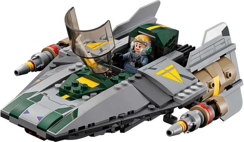 Vader's TIE Advanced vs. A-Wing Starfighter - View 8