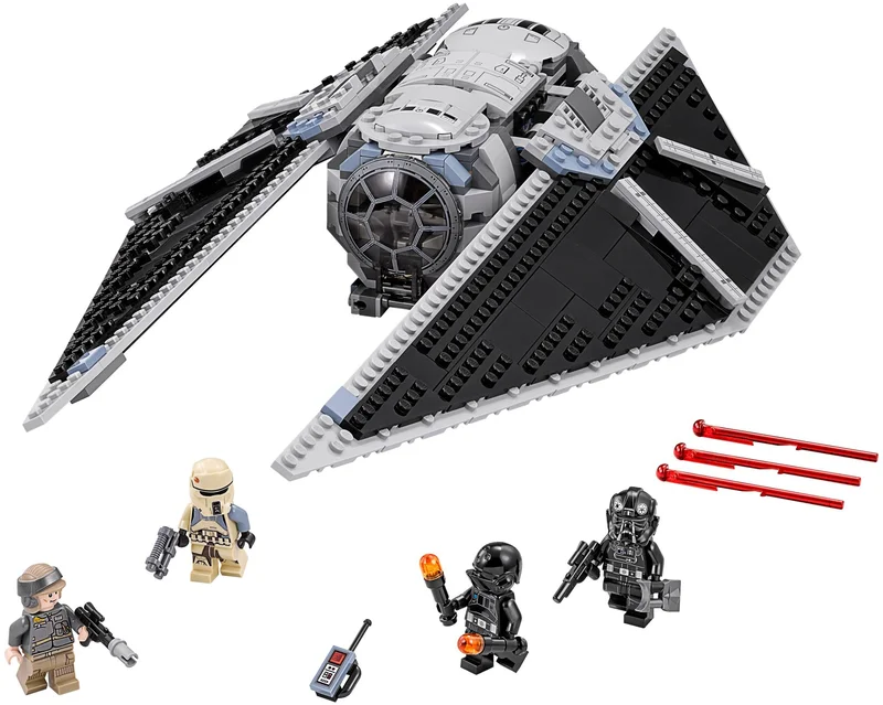 LEGO 75154-1 TIE Striker — 543 pieces, released 2016