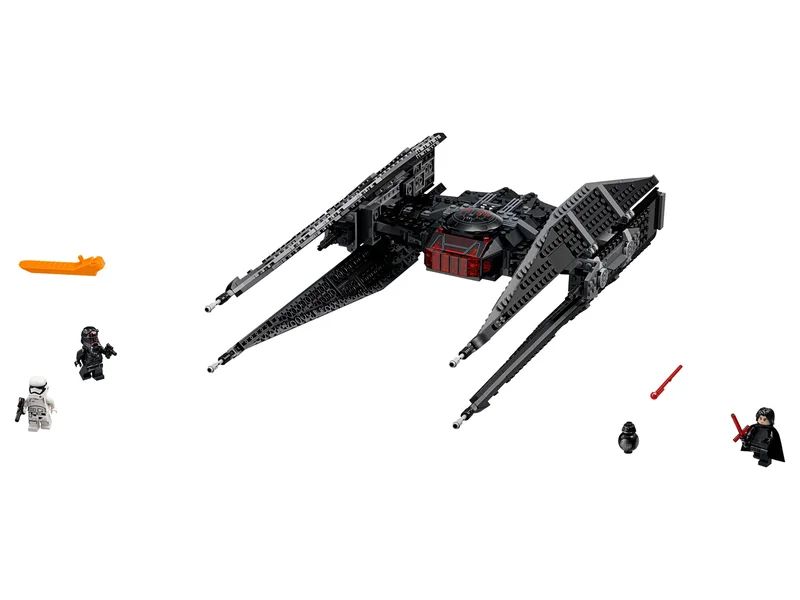 LEGO 75179-1 Kylo Ren's TIE Fighter — 630 pieces, released 2017