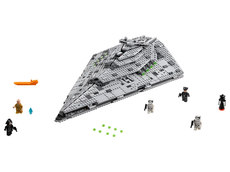 LEGO 75190-1 First Order Star Destroyer — 1416 pieces, released 2017