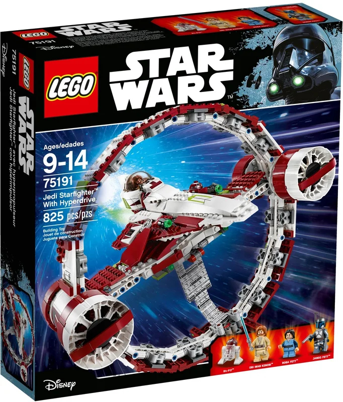 Jedi Starfighter with Hyperdrive - View 2