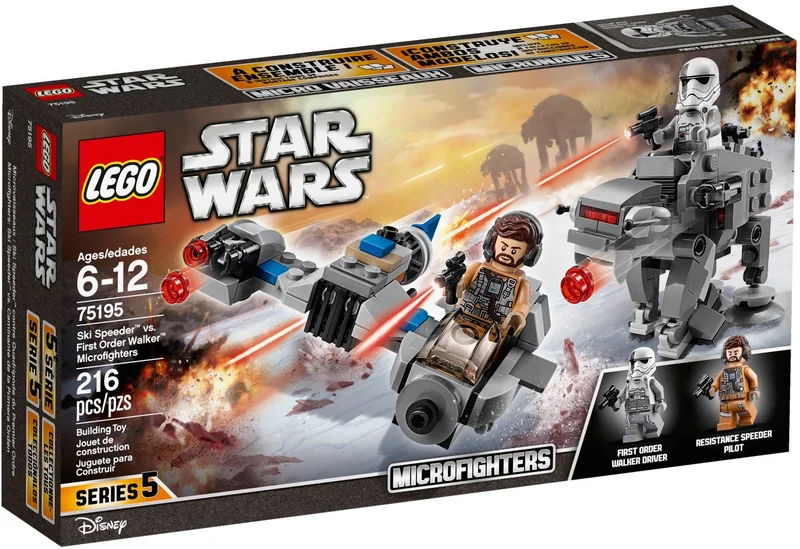 Ski Speeder vs First Order Walker Microfighters - View 2
