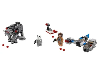 LEGO 75195-1 Ski Speeder vs First Order Walker Microfighters — 216 pieces, released 2018