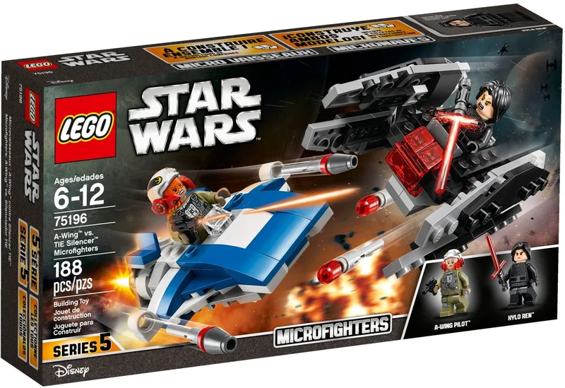 A-Wing vs. TIE Silencer Microfighters - View 2