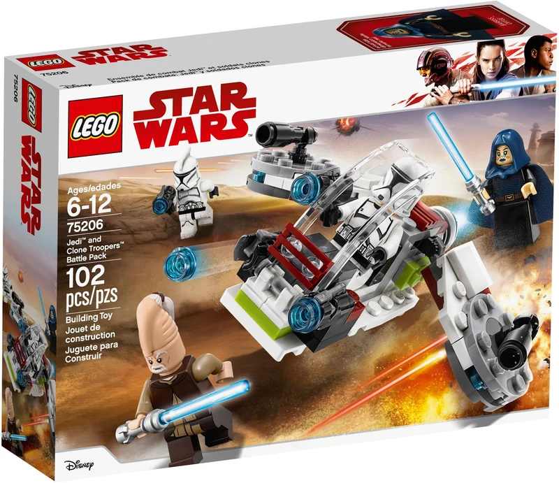 Jedi and Clone Troopers Battle Pack - View 2