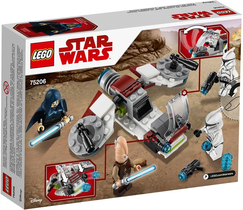 Jedi and Clone Troopers Battle Pack - View 5