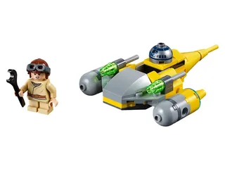 LEGO 75223-1 Naboo Starfighter Microfighter — 62 pieces, released 2019