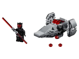 LEGO 75224-1 Sith Infiltrator Microfighter — 92 pieces, released 2019