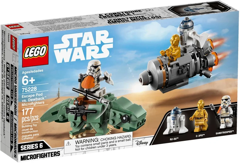 Escape Pod vs. Dewback Microfighters - View 2