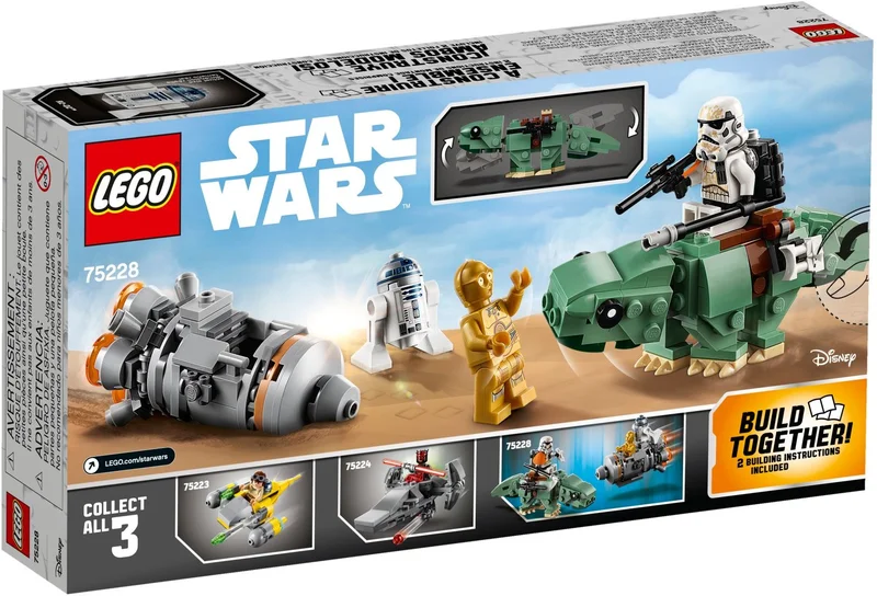 Escape Pod vs. Dewback Microfighters - View 5