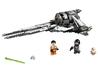 LEGO 75242-1 Black Ace TIE Interceptor — 396 pieces, released 2019