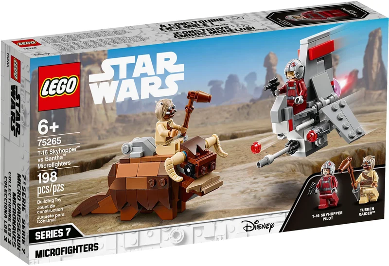 T-16 Skyhopper vs. Bantha Microfighters - View 2