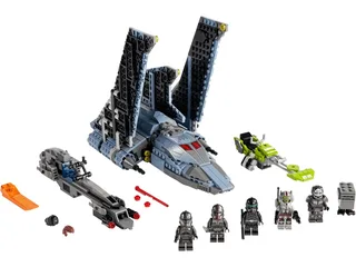 LEGO 75314-1 The Bad Batch Attack Shuttle — 970 pieces, released 2021