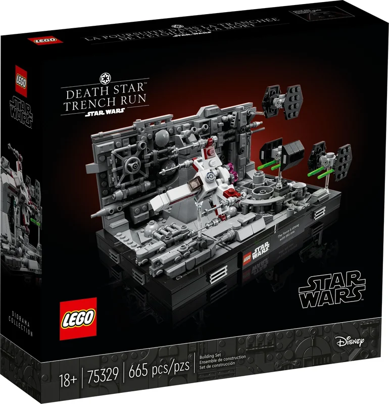 Death Star Trench Run Diorama - View 2