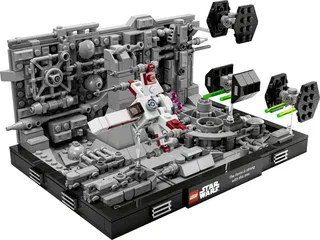LEGO 75329-1 Death Star Trench Run Diorama — 665 pieces, Star Wars theme