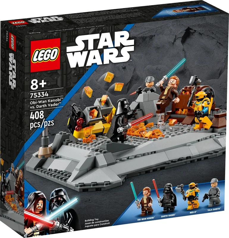 Obi-Wan Kenobi vs. Darth Vader - View 2