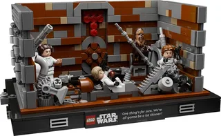 LEGO 75339-1 Death Star Trash Compactor Diorama — 802 pieces, released 2022